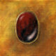 Pyrope gem jewellery painting